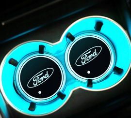 Świecące podstawki LED pod kubek Ford