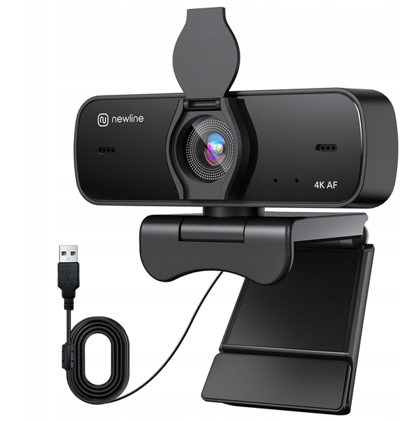 N WEBCAM 4K 30FPS KAMERA PC Z MIKROFONAMI SONY SENSOR USB HD DO MAC SKYPE