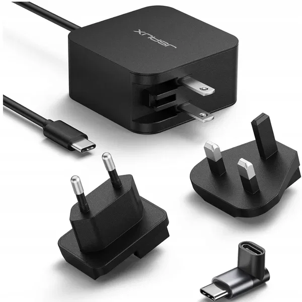JSAUX zasilacz ładowarka sieciowa USB-C 65W Adaptery podróżne US UK EU Plug