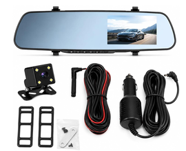 1080P Full HD Car Dash Camera DVR, rejestrator Black Box Vehicle z obiektywem