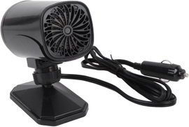 Nagrzewnica 12V 200W do zapalniczki – nawiew ciepłego/zimnego powietrza