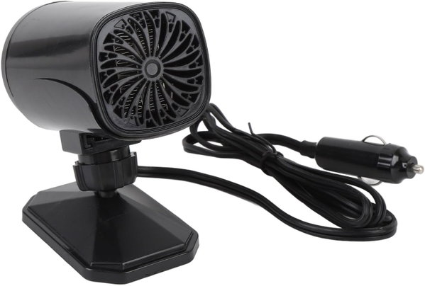Nagrzewnica 12V 200W do zapalniczki – nawiew ciepłego/zimnego powietrza