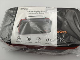Etui podróżne OIVO SW2 czarno-pomarańczowe Nintendo Switch 2
