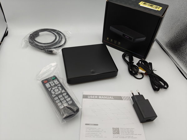Mini DVD Player 1080P Support, Dedykowany model odtwarzania DVD / CD