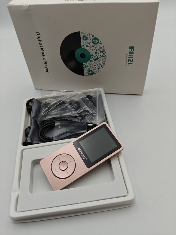 Odtwarzacz MP3 32GB z Bluetooth 5.3, super lekki (30 g)