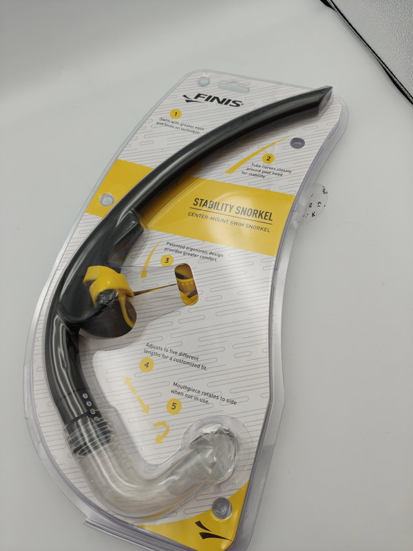 FINIS Rurka czołowa Stability Snorkel czarna