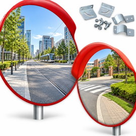 Lustro panoramiczne 45 cm –  gdzie liczy się bezpieczeństw lustro