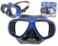 Maska do nurkowania okulary Ikonka KX5574 niebiesko czarna