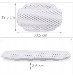 Poduszka do wanny na przyssawki