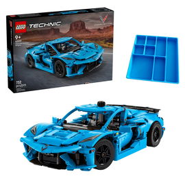 LEGO Technic Chevrolet CORVETTE Stingray Niebieski Sportowy + GRATIS