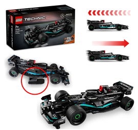 LEGO Technic F1 Mercedes AMG W14 E Naciągany Formula 1 Zestaw + Uchwyt