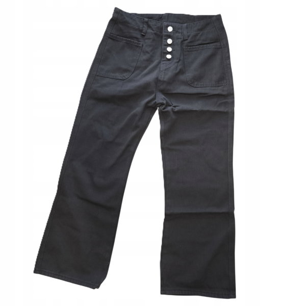 Spodnie damskie jeansy czarne Bunsloom r. XS/S