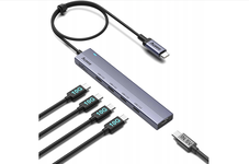 HUB 4xUSB C - szybkość 10 Gbps