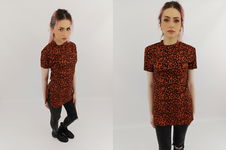 BOOHOO dzianinowa BLUZKA z rozcięciami CĘTKI modna _ 34