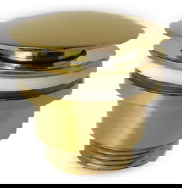 KOREK UNIWERSALNY DO UMYWALEK KLIK ZŁOTY