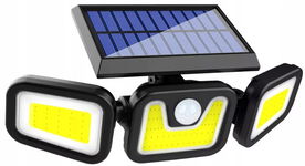 LAMPA SOLARNA LED COB CZUJNIK Zmierzchu RUCHU 401