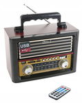 Radio PRZENOŚNE RETRO R20 FM Bluetooth MP3 USB SD