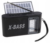 Radio PRZENOŚNE SOLARNE Głośnik Bluetooth 1347