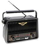 Radio RETRO Przenośne Głośnik TF MP3 USB Solar BLUETOOTH Akumulator 2471