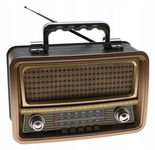 Radio PRZENOŚNE Kuchenne RETRO R20 FM Głośnik Bluetooth MP3 USB TF 1227