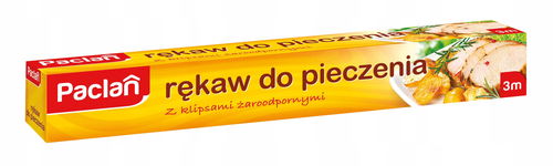 RĘKAW DO PIECZENIA 3+1m KLIPS z Klipsami 29,5cm