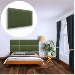 PANEL ŚCIENNY TAPICEROWANY NA ŚCIANĘ MAGIC VELVET KHAKI 40X30 30X40