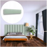 PANEL ŚCIENNY TAPICEROWANY NA ŚCIANĘ MAGIC VELVET MIĘTOWY 100X20 20X100