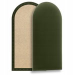 PANELE TAPICEROWANE ŚCIENNE 30X80 PŁOTEK NA ŚCIANĘ WELUR KHAKI 30 80