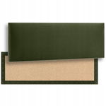 PANELE ŚCIENNE TAPICEROWANE 80X20 20X80 WELUR KHAKI PROSTOKĄT WEZGŁOWIE