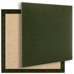 PANELE TAPICEROWANE ŚCIENNE NA ŚCIANĘ 40X40 WELUR KHAKI OLIWKOWY KWADRAT
