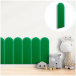 PANELE TAPICEROWANE NA ŚCIANĘ 3D PŁOTEK MAGIC VELVET ZIELONY 30X100