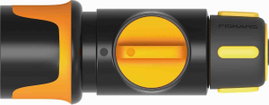 Fiskars 1027085 szybkozłącze z zaworem regulacyjnym On/Off do węża 9 mm (3/8")