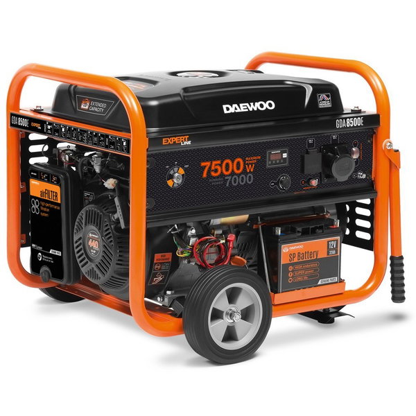 DAEWOO GDA 8500E AGREGAT GENERATOR PRĄDOTWÓRCZY ESTART 7,5kW