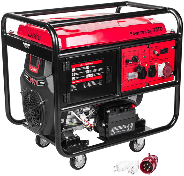 CEDRUS AG10E-3F AGREGAT GENERATOR PRĄDOTWÓRCZY AVR XXL 10KW