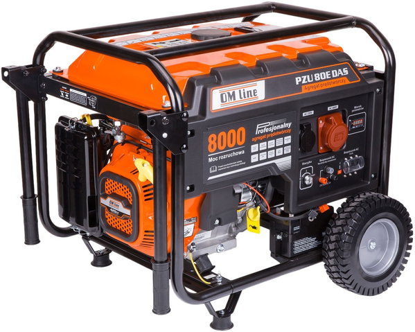 OLEO MAC OM LINE PZU 80E DAS AGREGAT GENERATOR PRĄDOTWÓRCZY AVR ESTART