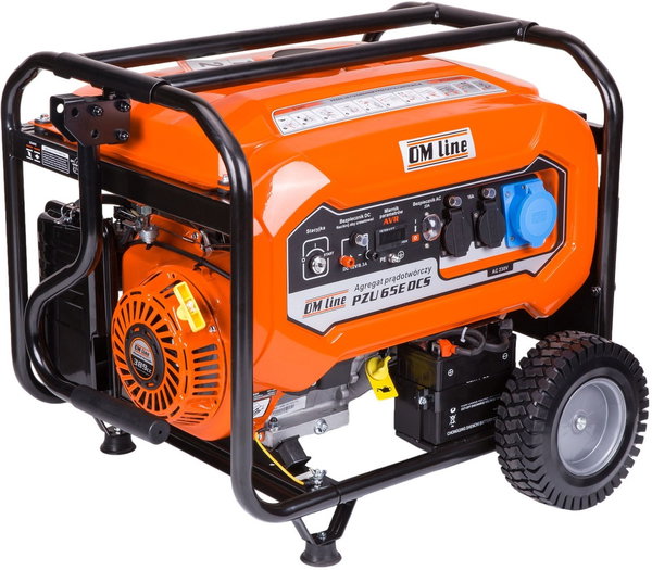 Agregat OLEO MAC PZU 65E 5,5KW AVR, Rozruch Elek. www.ewimax.pl