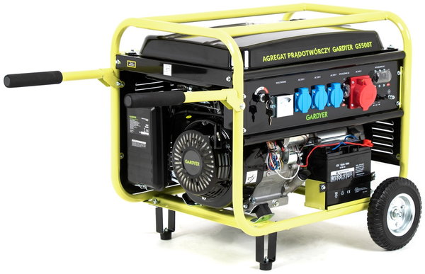 AGREGAT PRĄDOTWÓRCZY TRÓJFAZOWY GARDYER G5500T 5.5KW ESTART | www.ewimax.pl