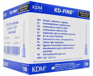 KD Medical - Fine Sterylne Igły iniekcyjne 22G 0,70 x 40 mm 100 szt.