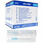 KD Medical - Fine Sterylne Igły iniekcyjne 23G 0,60 x 25 mm 100 szt.