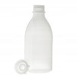 Butelka plastikowa laboratoryjna PP 500 ml z nakrętką gwint GL25 wys.169 mm