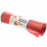 Worki na odpady medyczne sanitarne czerwony 20 szt mocny LDPE 120L