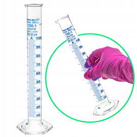 Cylinder miarowy szklany 5ml - 2000 ml, klasa A - VWR Cylinder miarowy menz