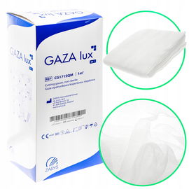 GAZA lux Gaza opatrunkowa bawełniana 1m2 kopertowa niesterylna 13N 25 sztuk