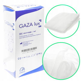 GAZA lux Gaza opatrunkowa bawełniana 1m2 kopertowa niesterylna 17N 25 sztuk