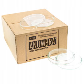 18 x Szalka Płytka Petriego szklana ANUMBRA 40 x 12 mm zestaw 18 sztuk