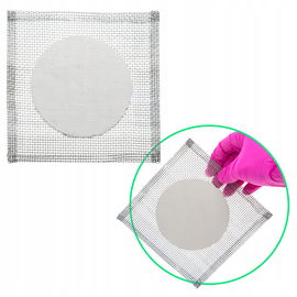 Siatka metalowa z krążkiem ceramicznym na trójnóg do podgrzewania 150x150mm