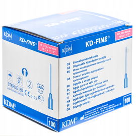 KD Medical Fine Sterylne Igły iniekcyjne 18G 1,2 x 40 mm 100 szt.