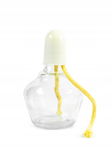 Palnik lampka spirytusowy laboratoryjny 250 ml z kołpakiem plastikowym