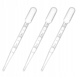 Pipeta Pasteura PE 3ml z podziałką 50 szt.