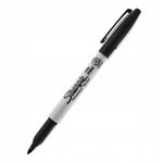 Marker permanentny nieścieralny pisak laboratoryjny Sharpie Fine czarny